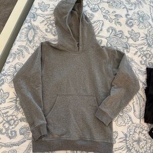Lululemon gray hooded sweatshirt